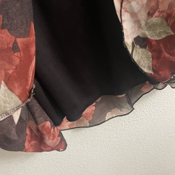 Kate and Lilly Sheer Floral  Dress Size 12 - Picture 6 of 9